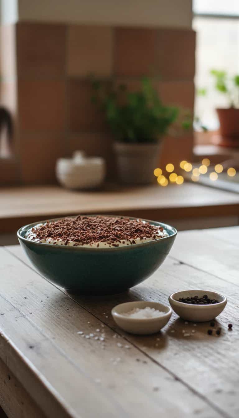 Foto deliciosa de Mousse de Bis: Cremoso e Delicioso pronta para servir - Pudins & Cremes