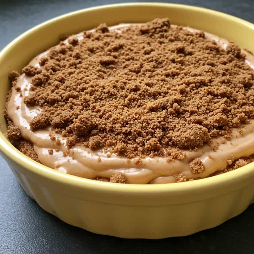 Foto deliciosa de Mousse de Bis Simples pronta para servir - Pudins & Cremes