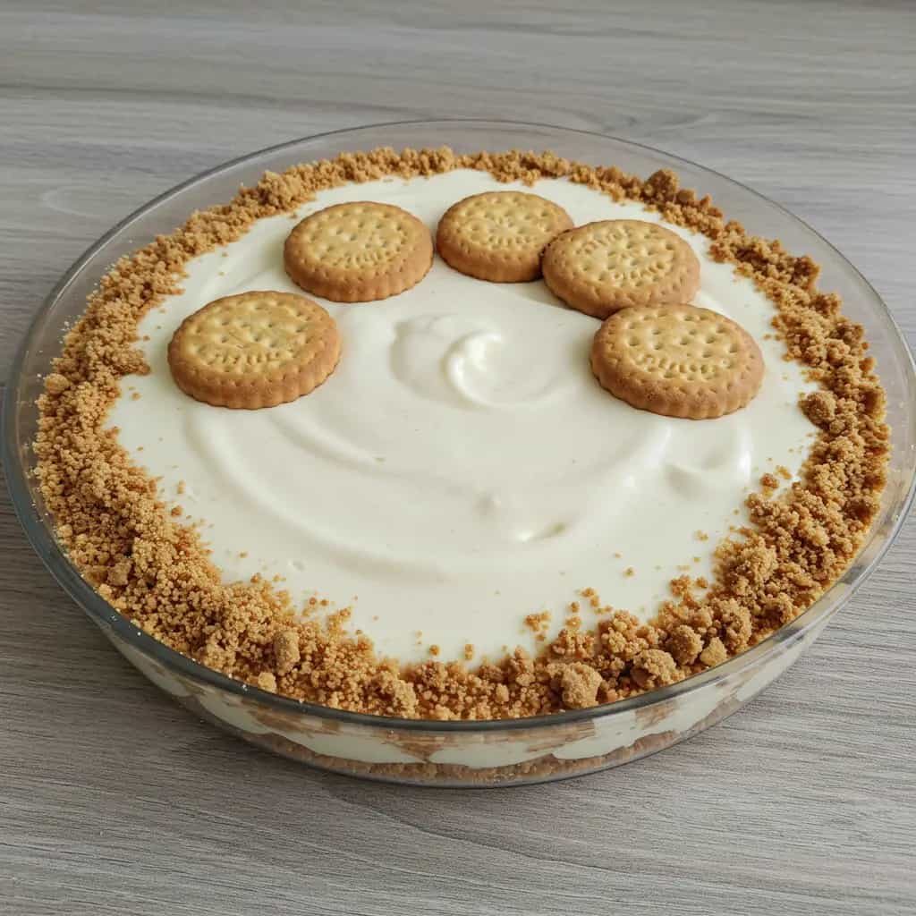 Mousse de Bolacha Maria