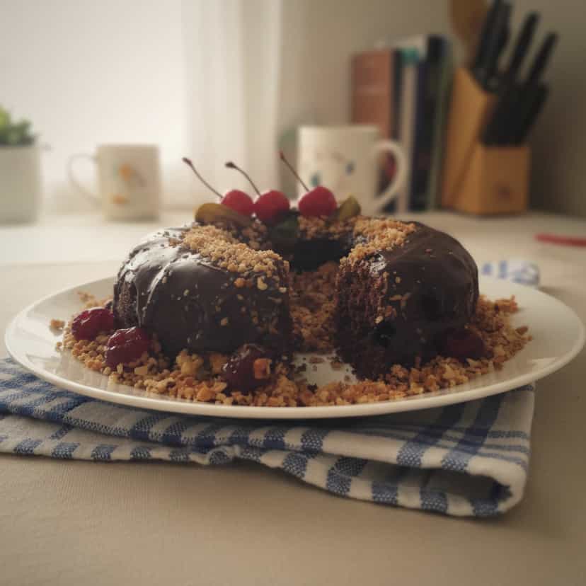Foto deliciosa de Mousse de Chocolate Cremoso pronta para servir - Pudins & Cremes