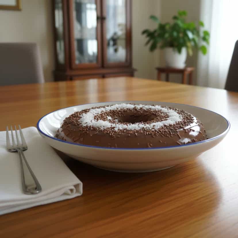 Foto deliciosa de Mousse de Chocolate Rápida e Prática pronta para servir - Pudins & Cremes