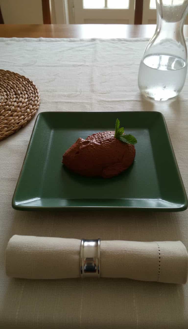 Foto deliciosa de Mousse de Chocolate Sem Geladeira pronta para servir - Sem Assar