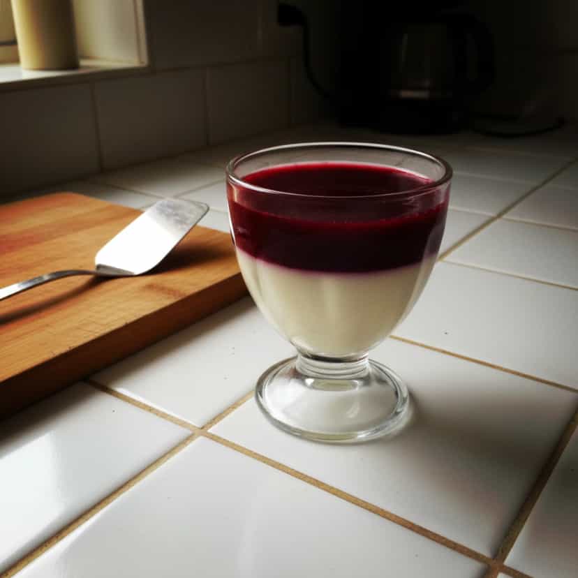 Foto deliciosa de Mousse de Coco Cremoso pronta para servir - Pudins & Cremes