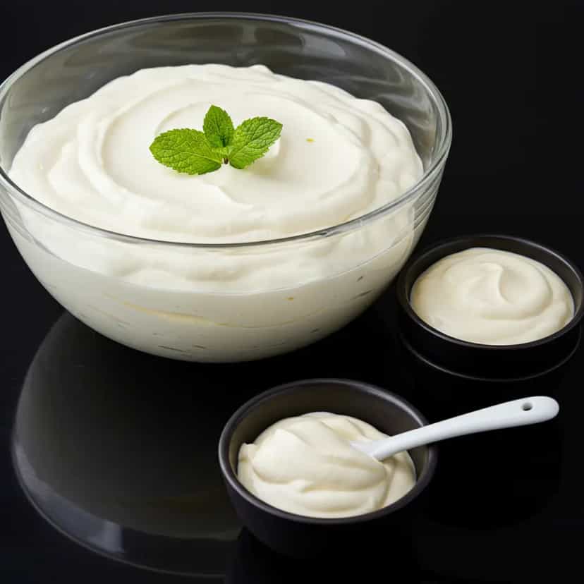 Foto deliciosa de Mousse de Coco Espumosa pronta para servir - Pudins & Cremes
