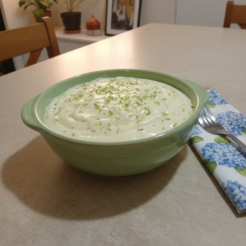 Foto deliciosa de Mousse de Limão pronta para servir - Pudins & Cremes
