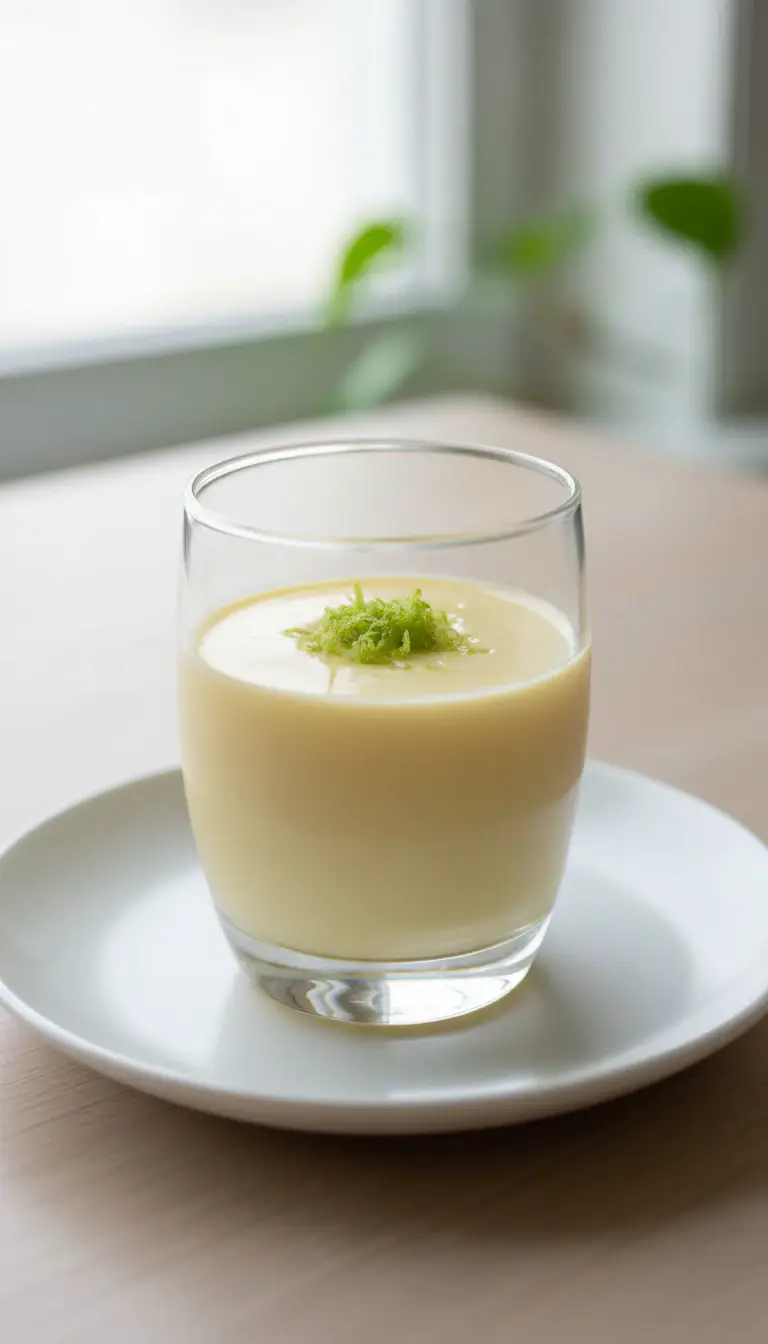 Foto deliciosa de Mousse de Limão Cremosa pronta para servir - Pudins & Cremes
