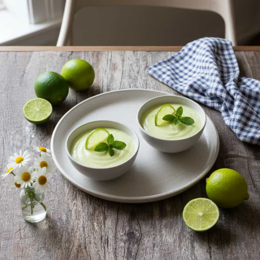 Foto deliciosa de Mousse de Limão Cremoso (sem gelatina) pronta para servir - Pudins & Cremes