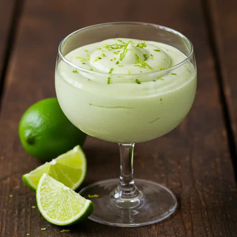 Foto deliciosa de Mousse de Limão Refrescante pronta para servir - Pudins & Cremes