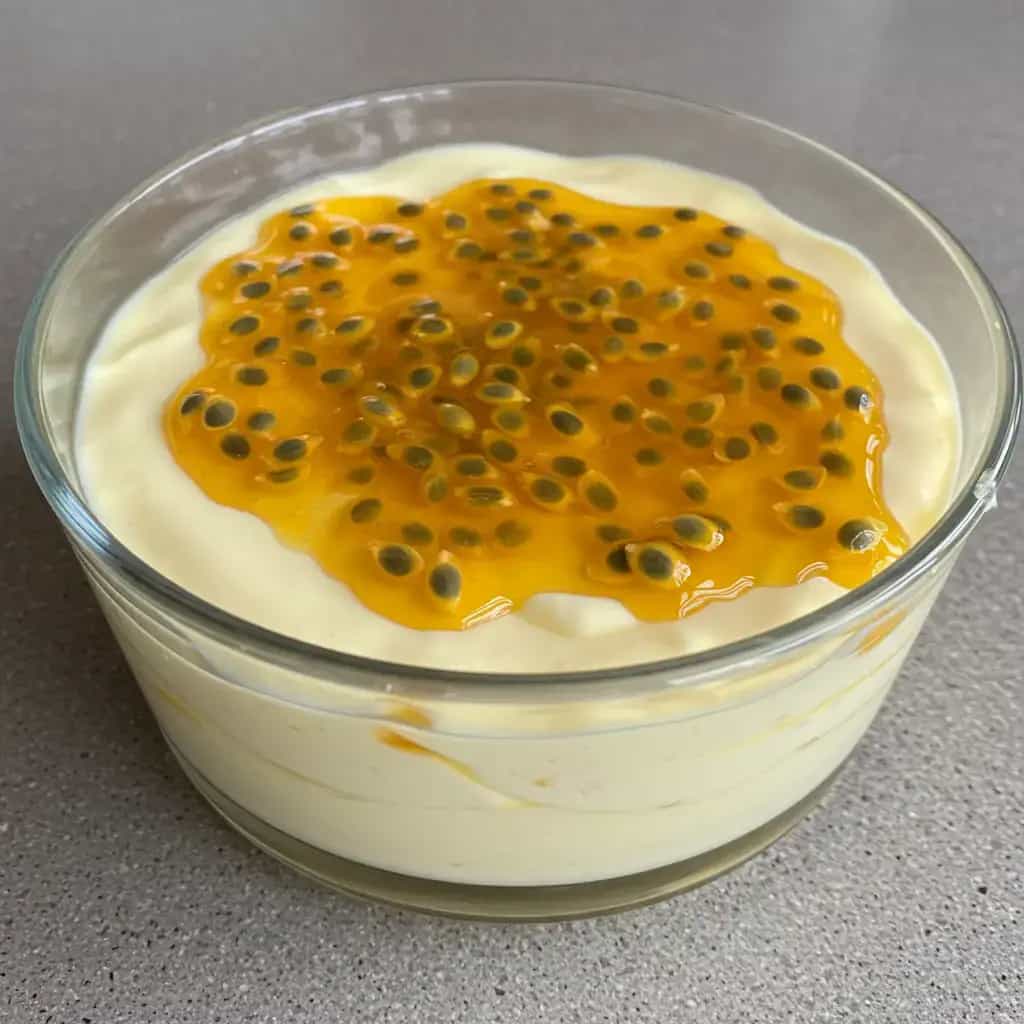 Mousse de Maracujá Light