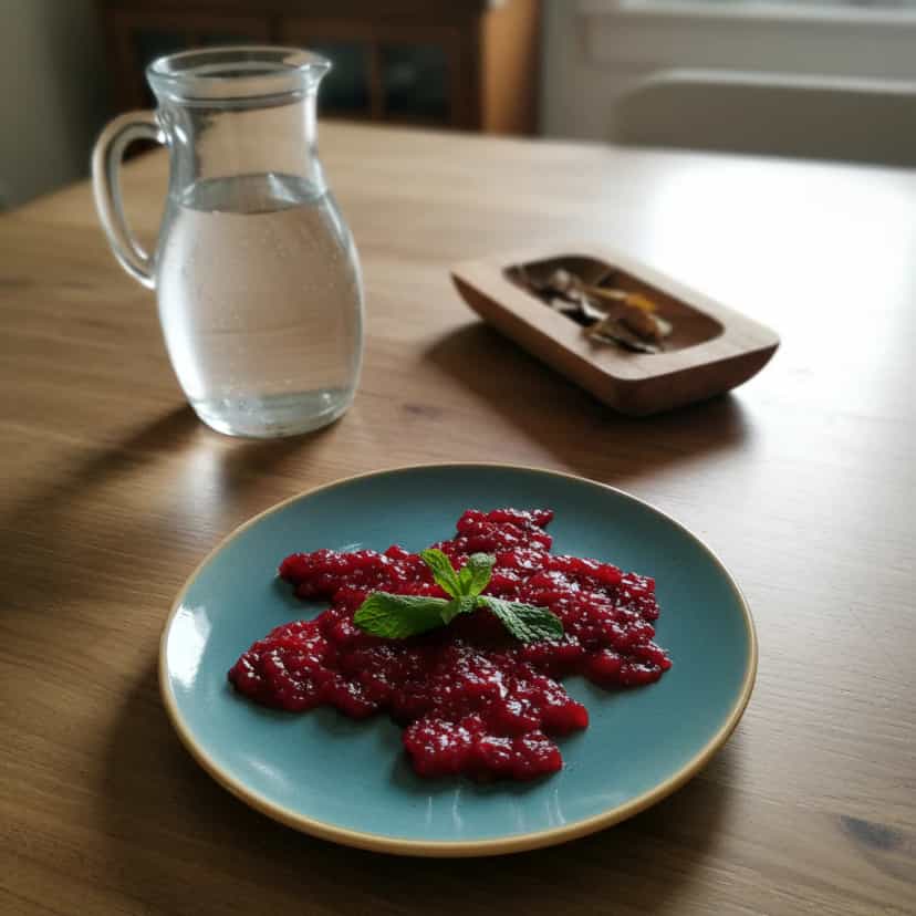 Foto deliciosa de Mousse de Morango Cremoso pronta para servir - Pudins & Cremes