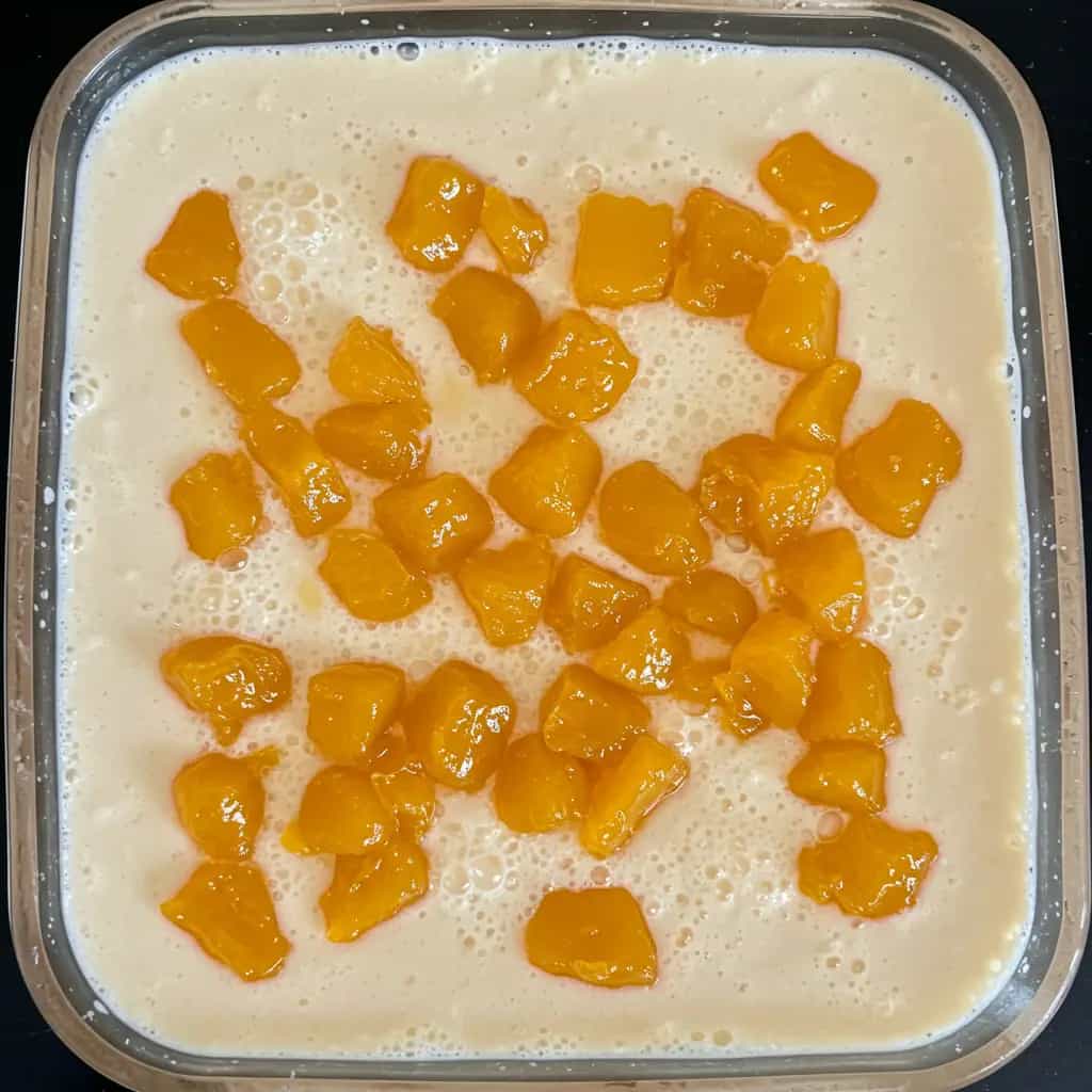 Mousse de Pêssego Cremosa