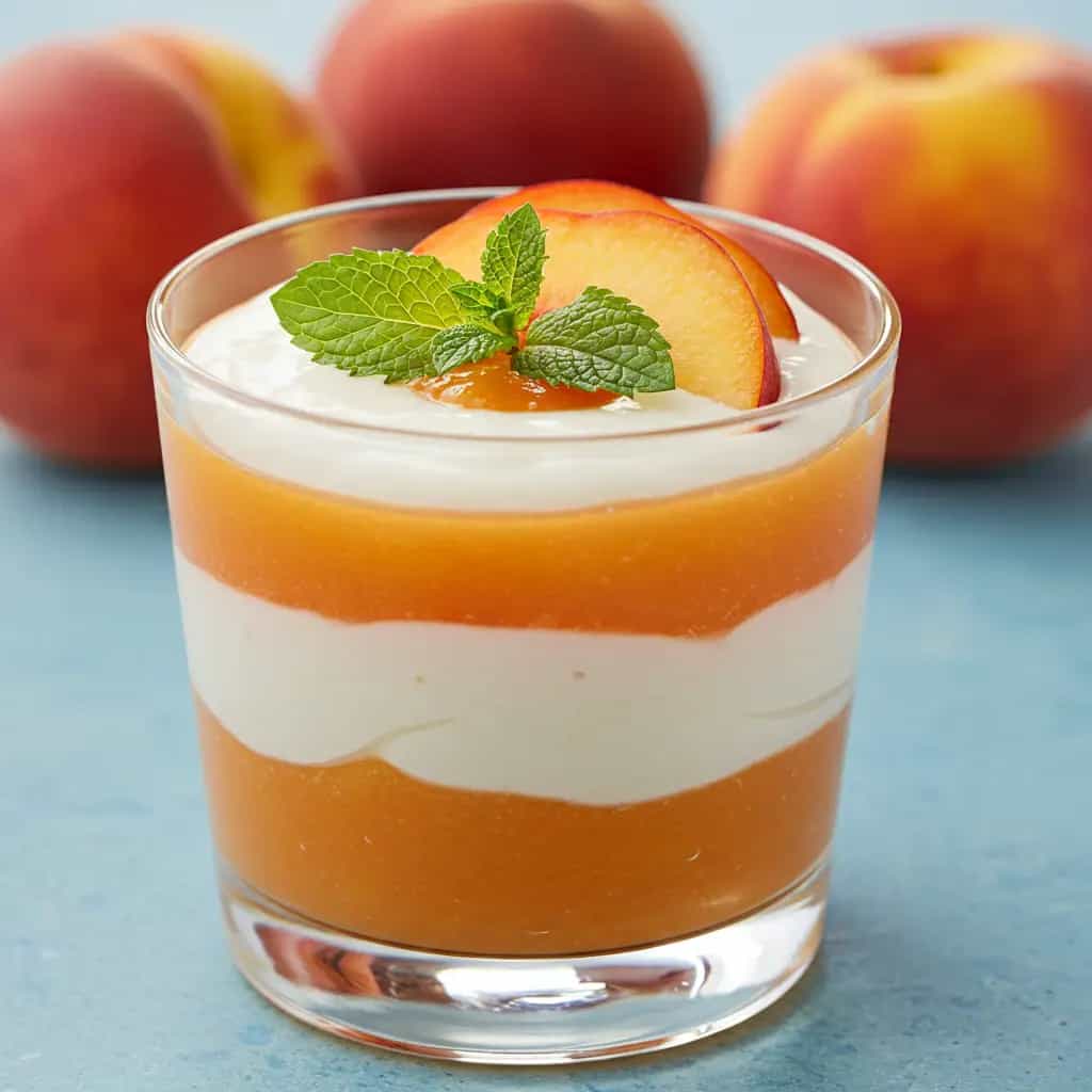 Mousse de Pêssego Cremoso