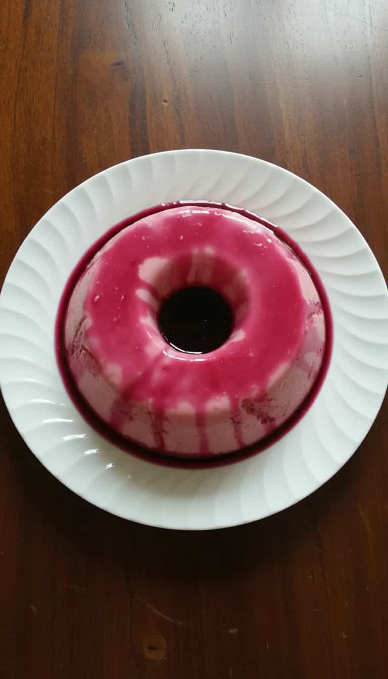 Foto deliciosa de Mousse de Uva Deliciosa pronta para servir - Pudins & Cremes