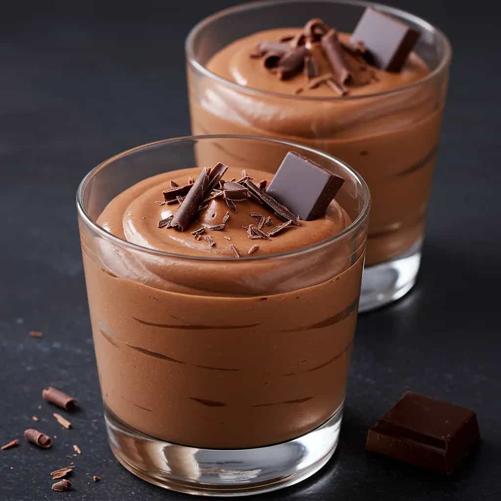 Mousse Fácil de Chocolate