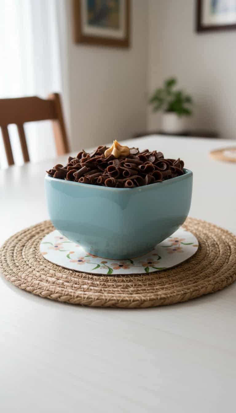 Foto deliciosa de Mousse Três Chocolates Irresistível pronta para servir - Pudins & Cremes