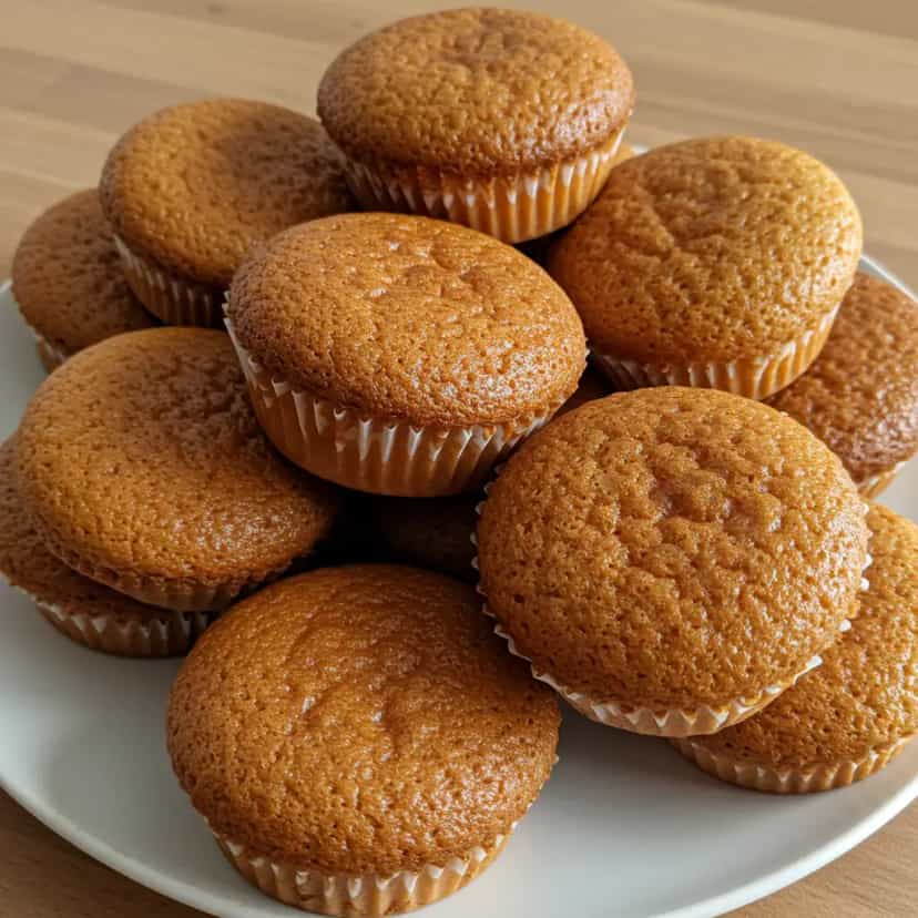 Foto deliciosa de Muffin de Banana com Iogurte pronta para servir - Snacks Assados