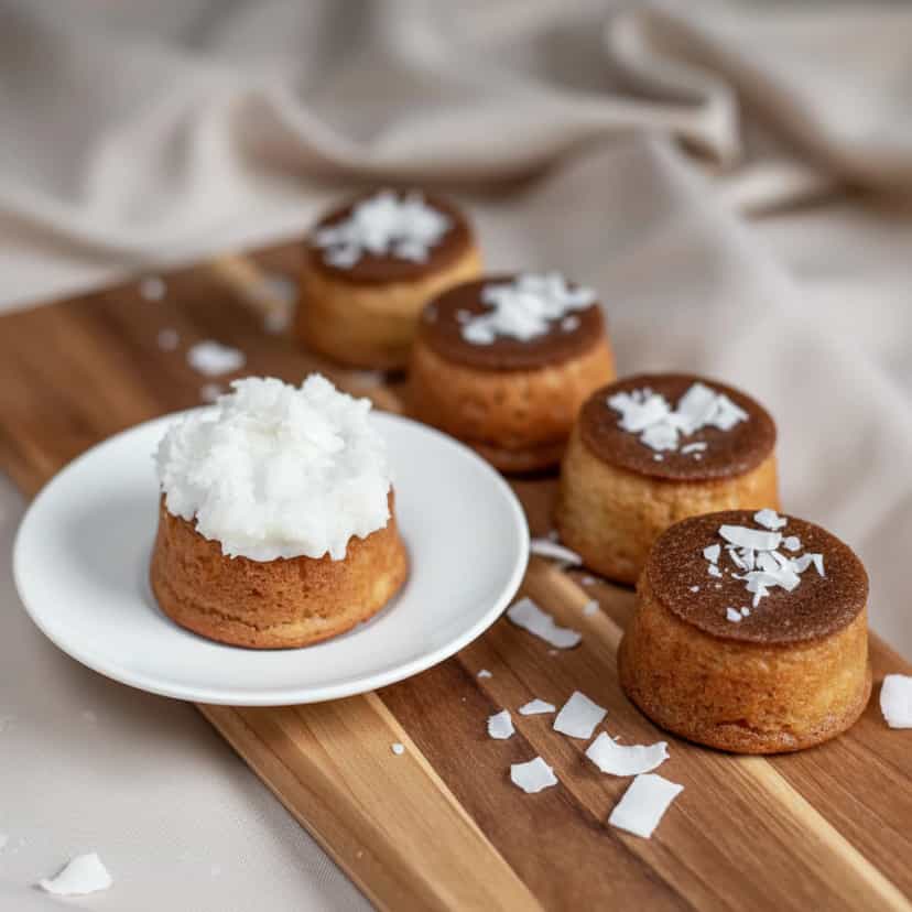 Foto deliciosa de Muffin de Coco pronta para servir - Bolos & Cupcakes