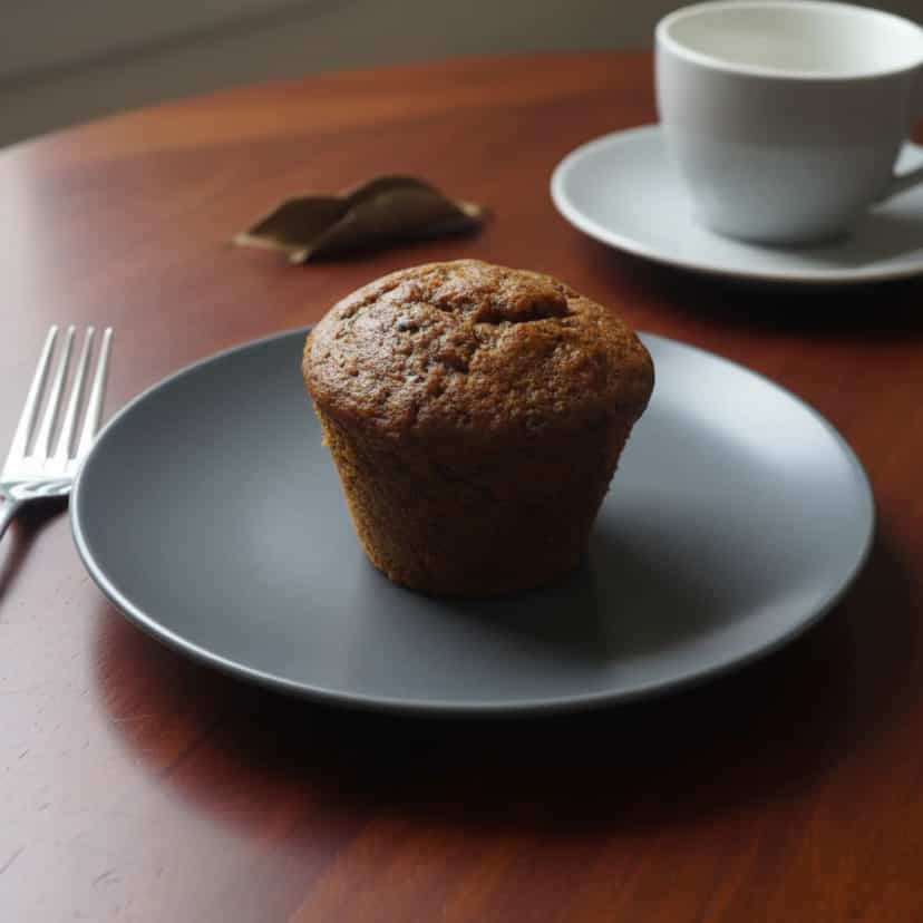 Foto deliciosa de Muffins de Banana com Especiarias pronta para servir - Snacks Assados