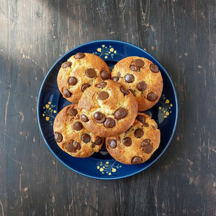 Foto deliciosa de Muffins de Leite Ninho pronta para servir - Snacks Assados