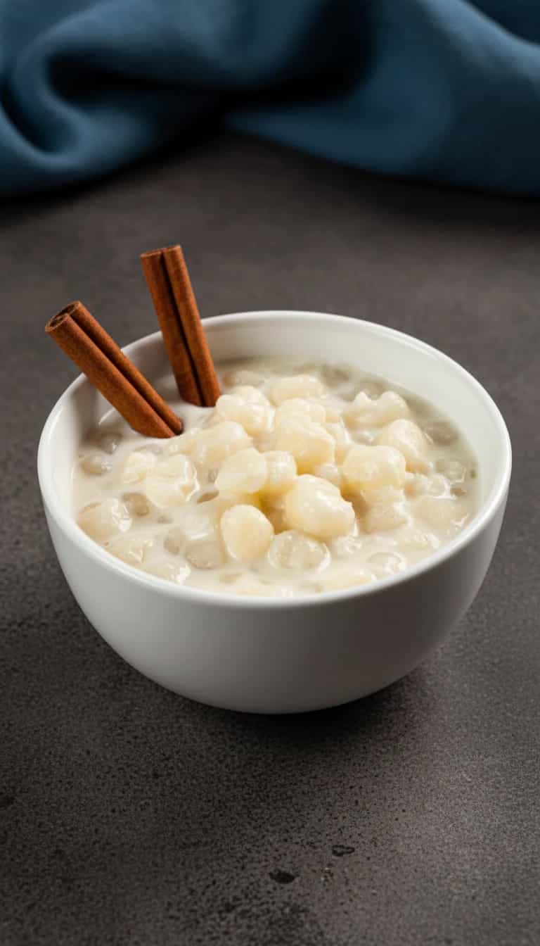 Foto deliciosa de Mungunzá - Canjica cremosa pronta para servir - Outras Receitas