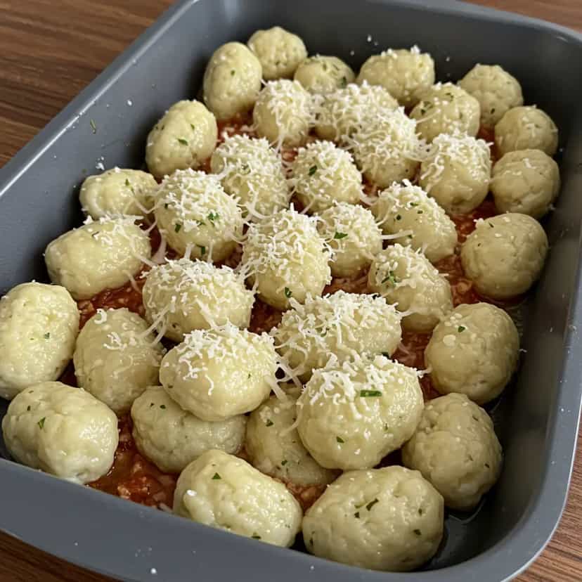 Foto deliciosa de Nhoque de Batata Caseiro pronta para servir - Massas & Macarrão