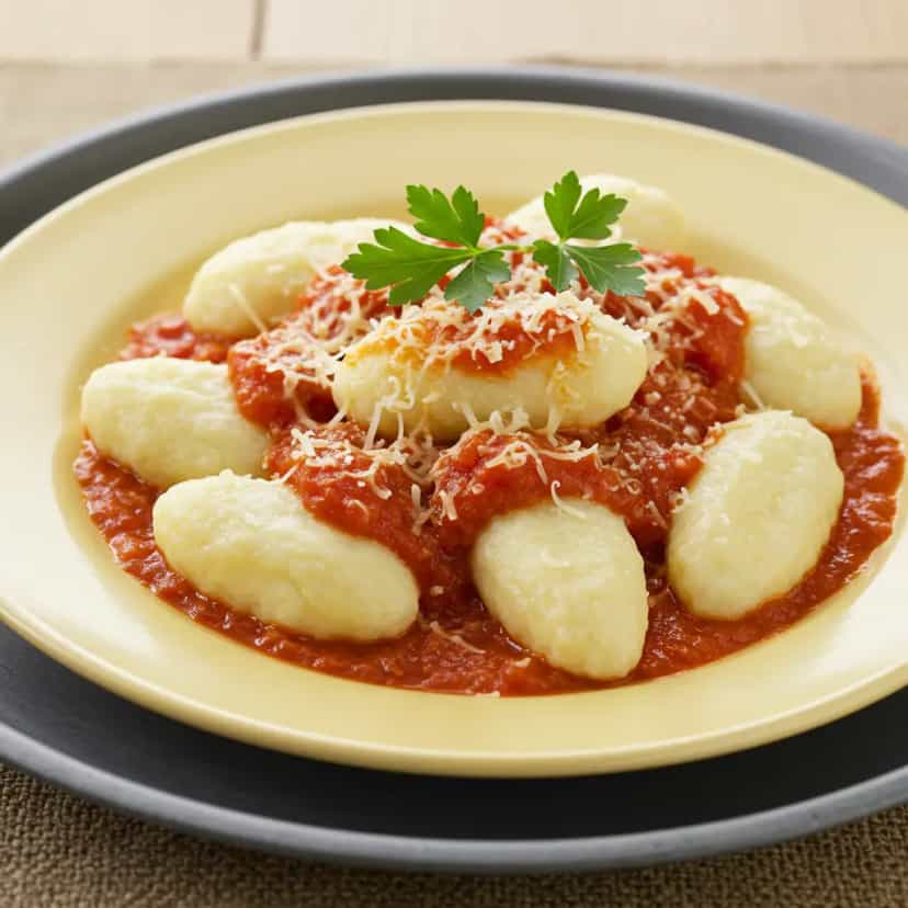 Foto deliciosa de Nhoque de Batata Cremoso pronta para servir - Massas & Macarrão