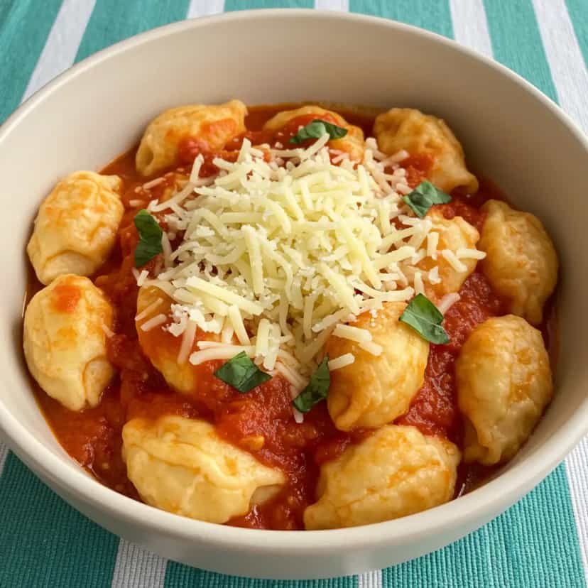 Foto deliciosa de Nhoque de Leite Simples pronta para servir - Outras Receitas