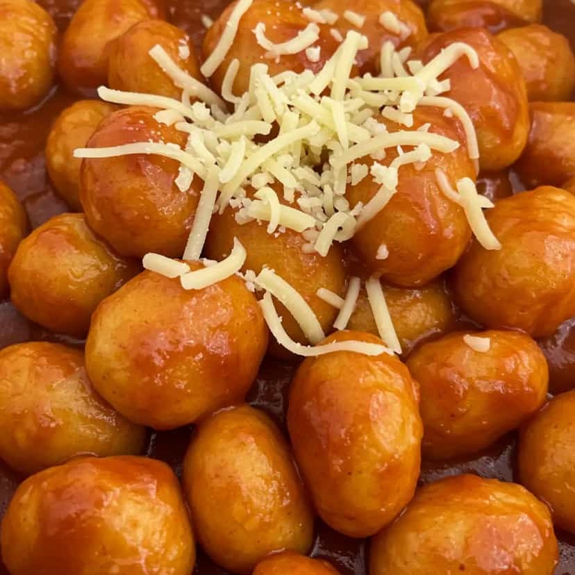 Foto deliciosa de Nhoque de Mandioquinha pronta para servir - Massas & Macarrão