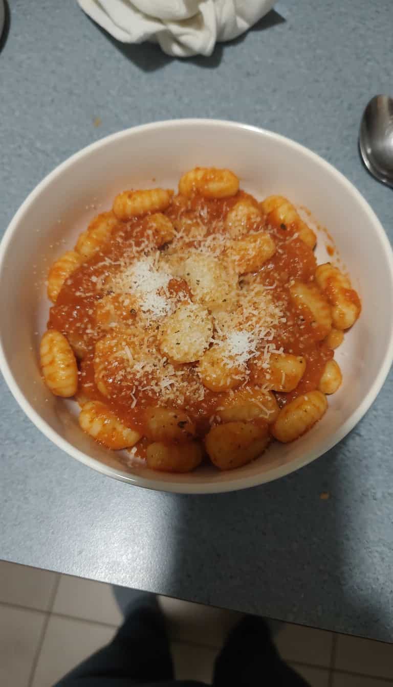 Foto deliciosa de Nhoque pronta para servir - Massas & Macarrão