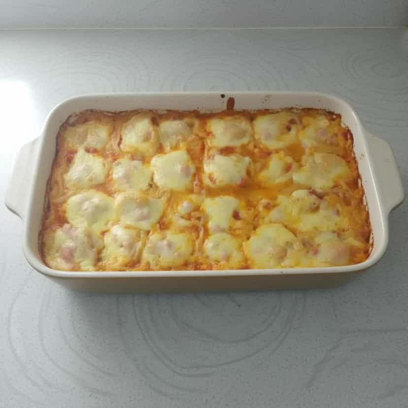 Foto deliciosa de Ninhos de Macarrão ao Forno pronta para servir - Massas & Macarrão