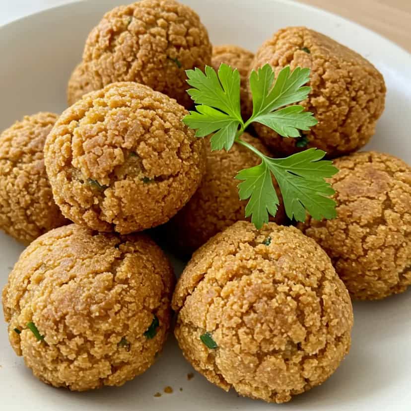 Foto deliciosa de Nuggets de Milho pronta para servir - Salgadinhos