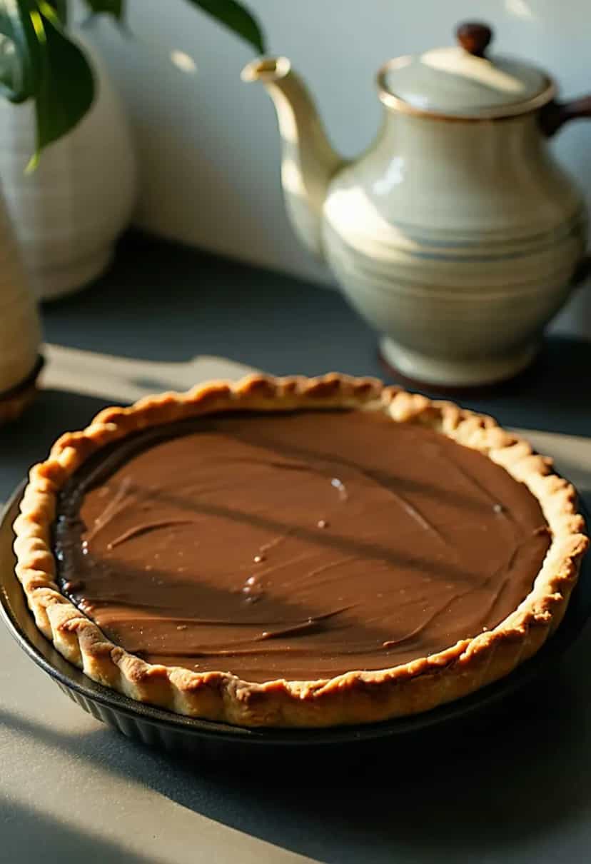 Foto deliciosa de Torta de Nutella pronta para servir - Tortas & Tortinhas