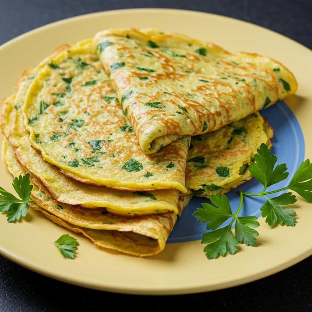 Omelete de Atum e Cebola