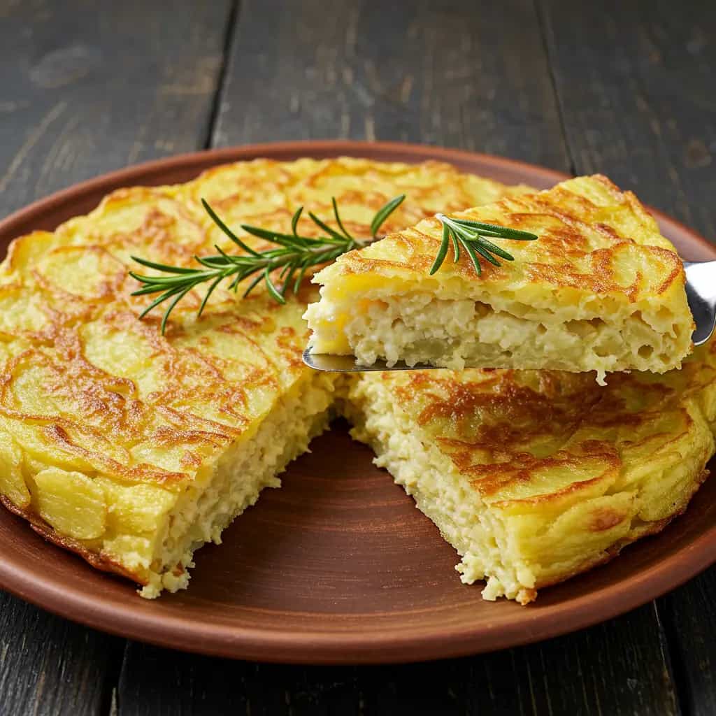 Omelete de Batata Cremoso