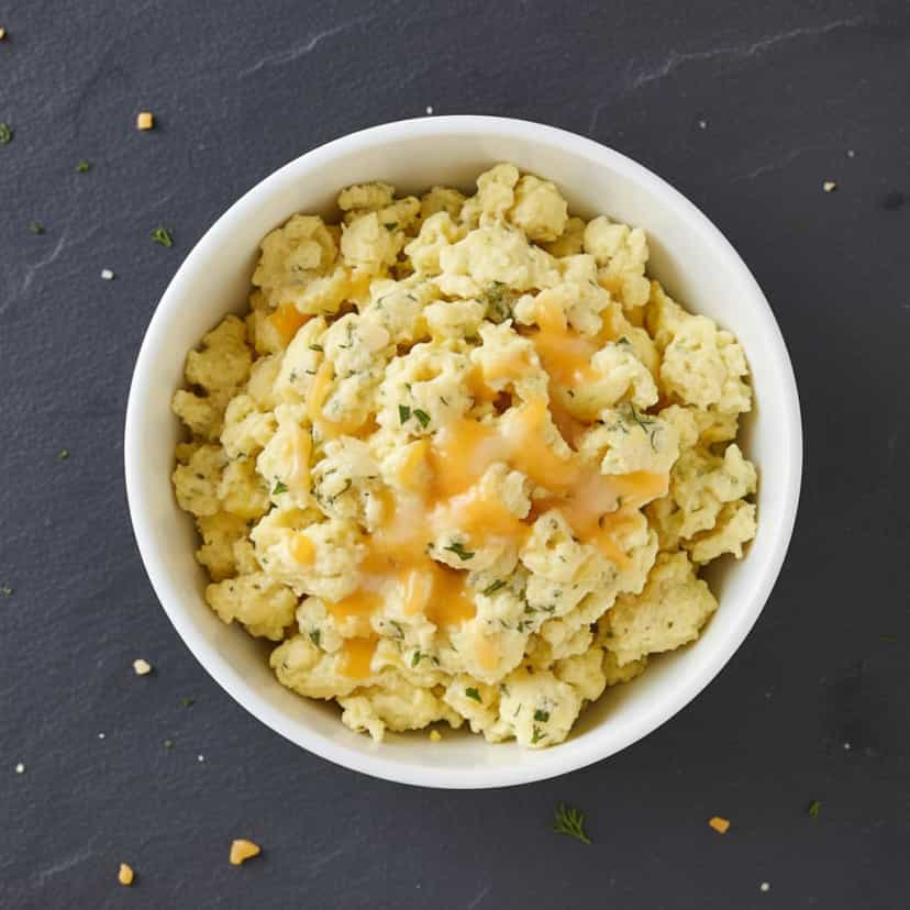 Foto deliciosa de Omelete de Claras com Queijo pronta para servir - Ovos
