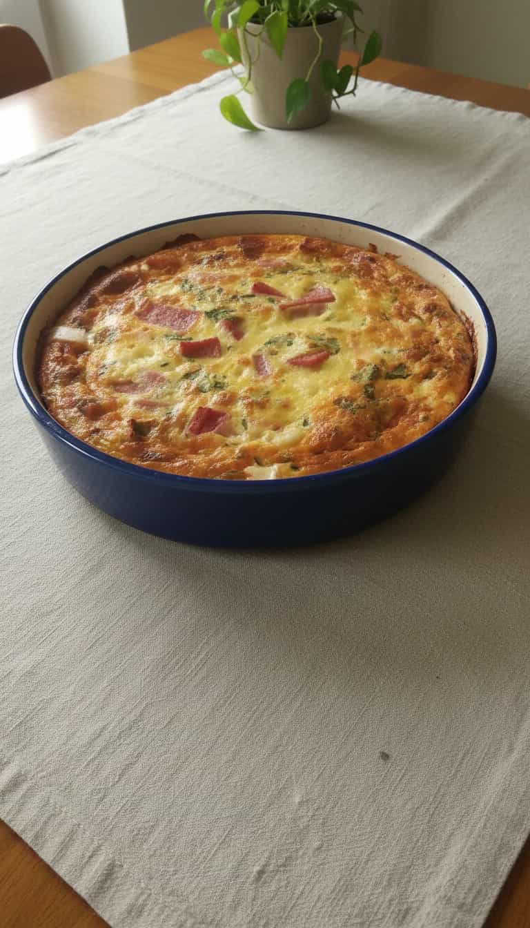Foto deliciosa de Omelete de Forno à Isabella Nunes pronta para servir - Outras Receitas