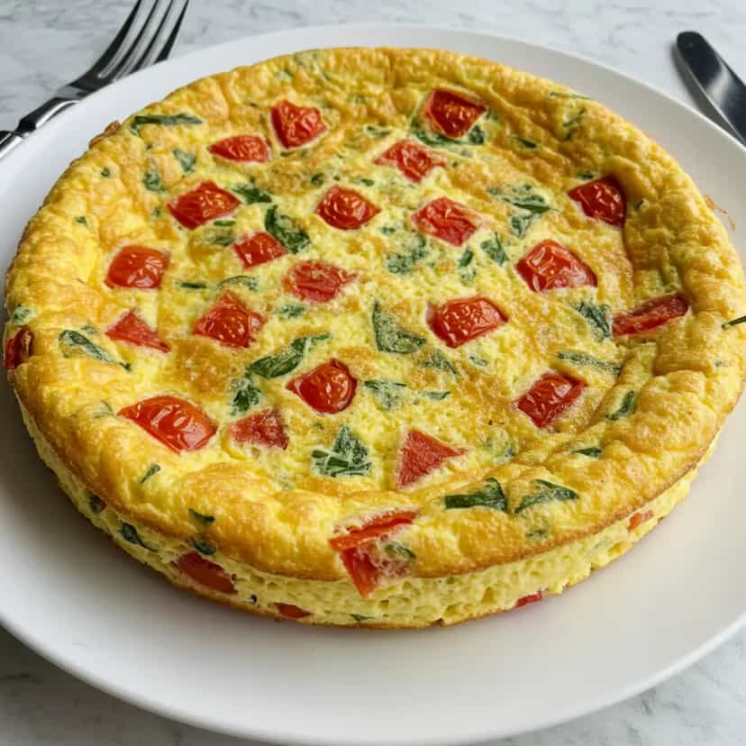 Foto deliciosa de Omelete de Micro-ondas em 5 Minutos pronta para servir - No Micro-ondas