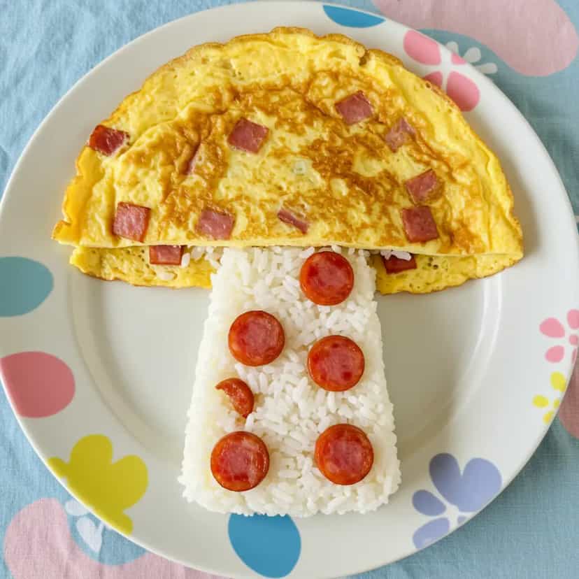 Foto deliciosa de Omelete Napolitana pronta para servir - Ovos