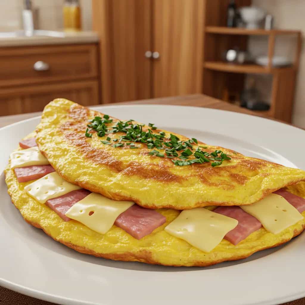Omelete Rápida e Saborosa