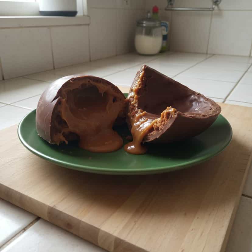 Foto deliciosa de Ovo de Páscoa de Pão de Mel Caseiro pronta para servir - Outras Receitas