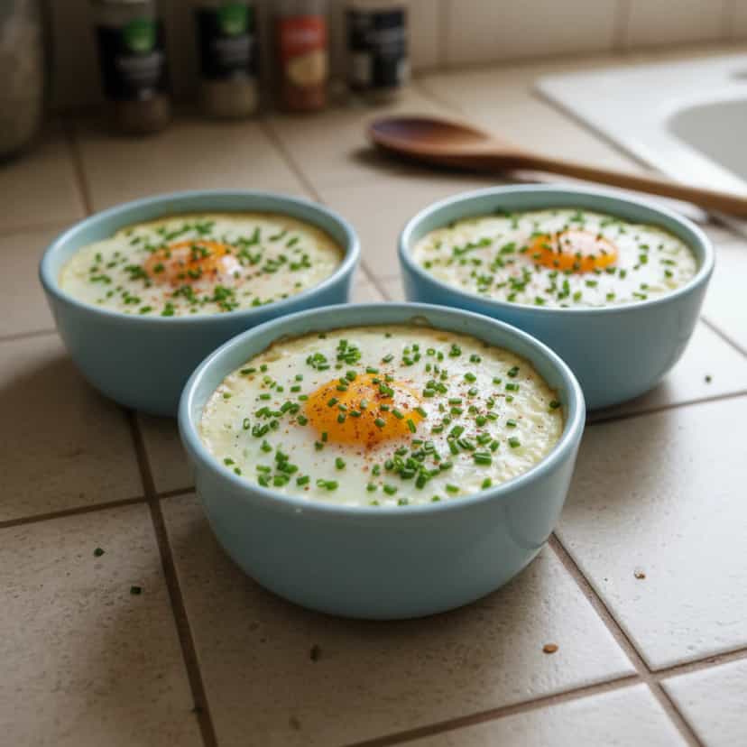 Foto deliciosa de Ovos ao Molho de Tomate e Pimentão pronta para servir - Almoço & Jantar