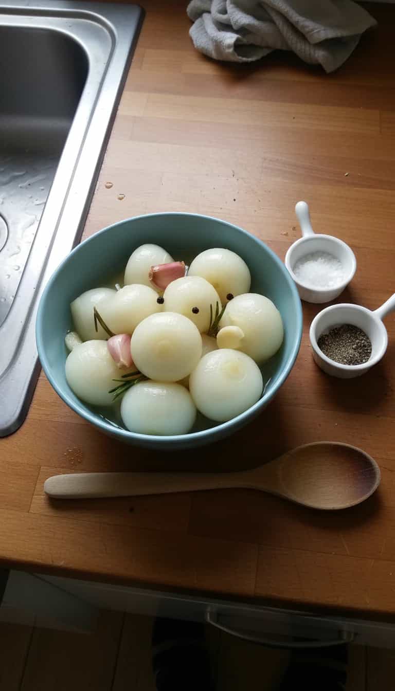 Foto deliciosa de Ovos em Conserva Aromáticos pronta para servir - Outras Receitas