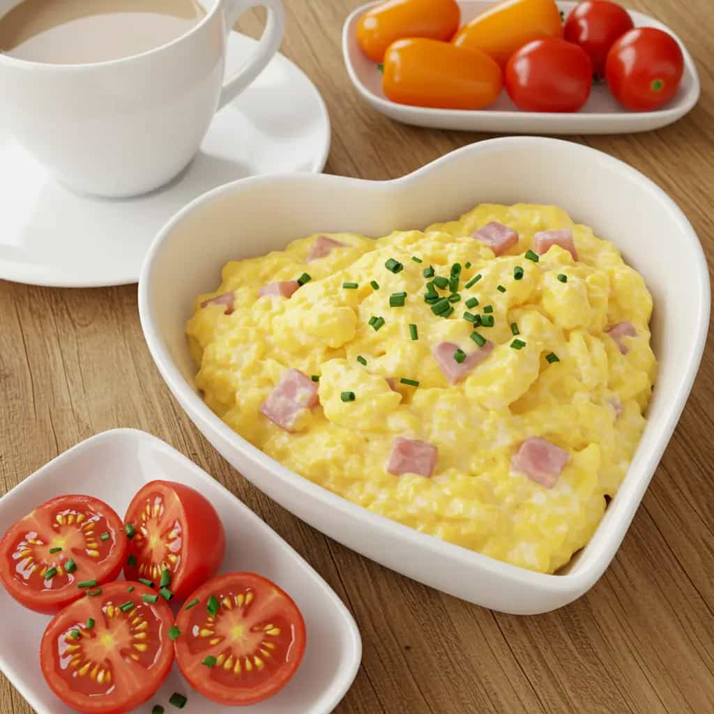 Ovos Mexidos Cremosos com Leite