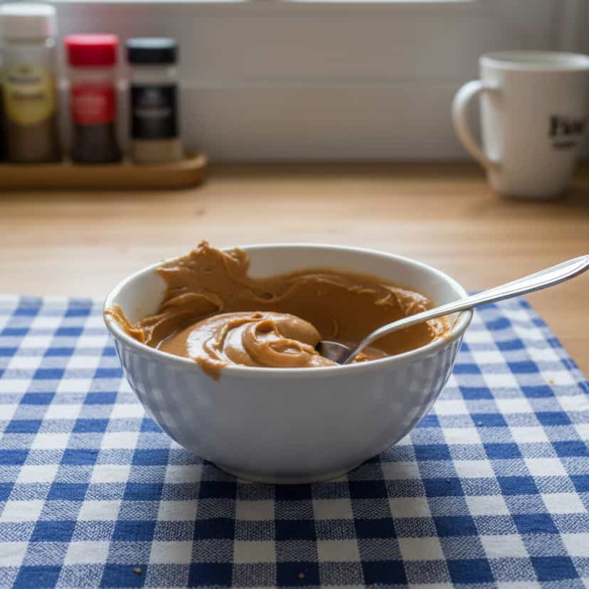 Foto deliciosa de Paçoca Cremosa de Colher pronta para servir - Pudins & Cremes