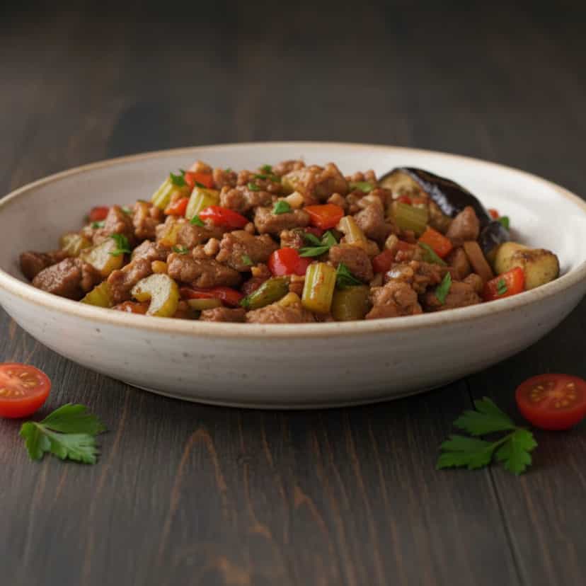 Foto deliciosa de Paella Brasileira de frutos do mar pronta para servir - Peixes & Frutos do Mar
