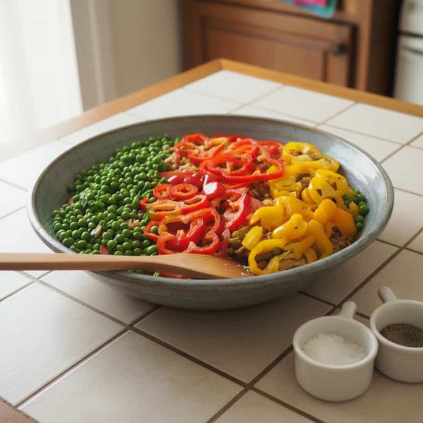 Foto deliciosa de Paella Campeira Gaúcha para 25 Pessoas pronta para servir - Pratos Brasileiros Icônicos