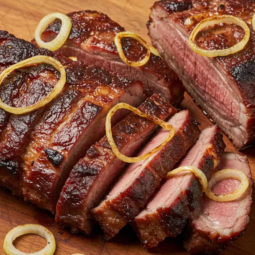 Foto deliciosa de Paleta Suína Assada do Danilo Xavier Vasconcelos pronta para servir - Carnes & Frango