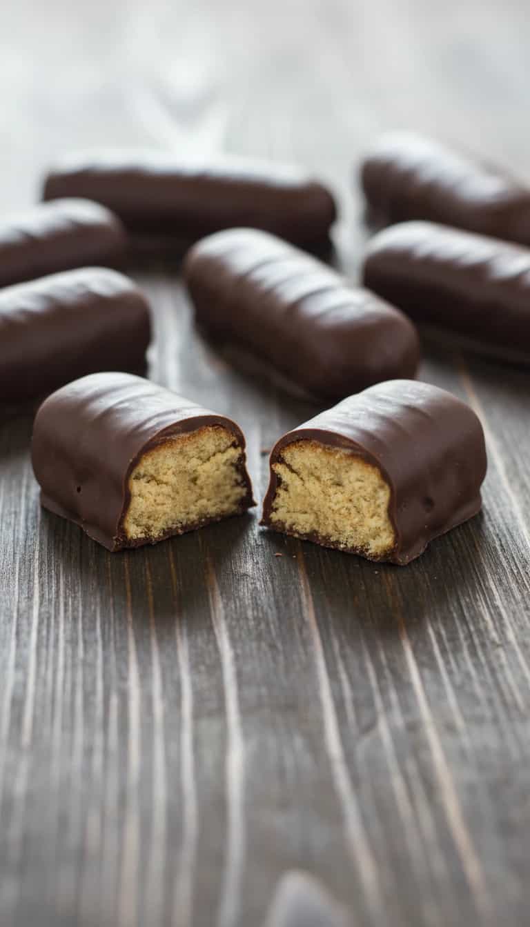 Foto deliciosa de Palitos de Chocolate Caseiros pronta para servir - Outras Receitas