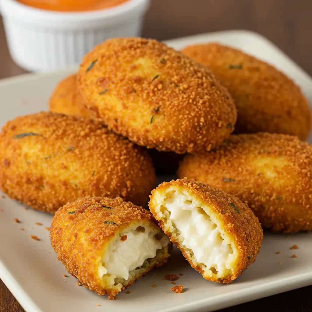 Palitos de Mussarela Empanados