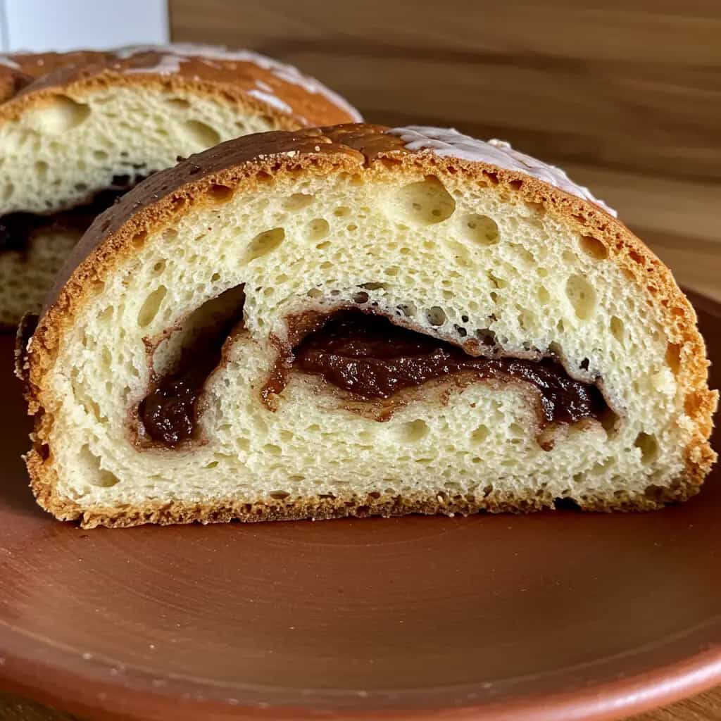 Panetone Recheado com Bombom